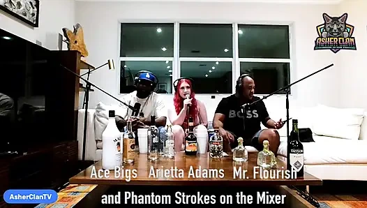Adult Star Podcast with Arietta Adams Hosted by Mrflourish and Ace Bigs