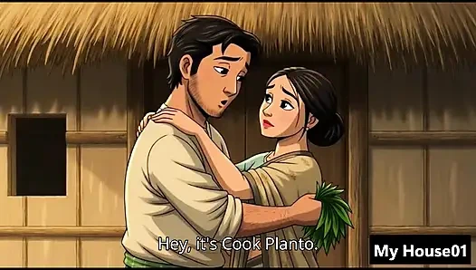 A poor husband and wife sex in villege house bengali