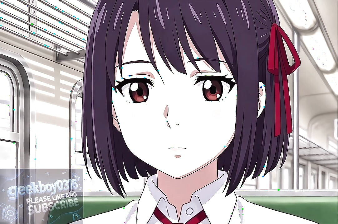 hentai ai video - Ugly Man Trapped On A Looping Empty Train With A Busty Ovulating Schoolgirl From Another Dimension