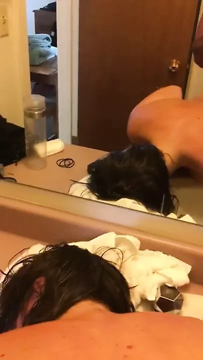 buttfuck her in the bathroom