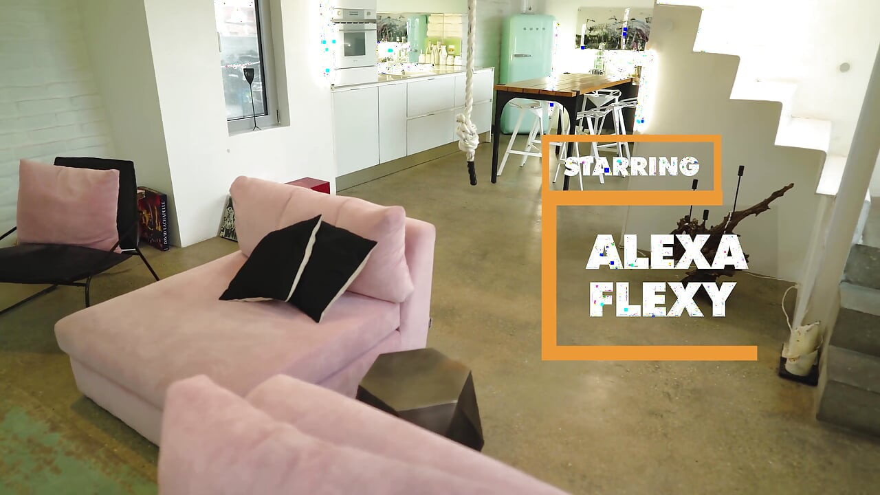 Horny anal loving teen Alexa Flexy screws stepbro