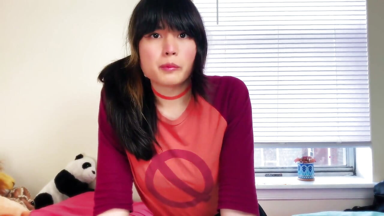 Trans tsundere: bully femdom JOI