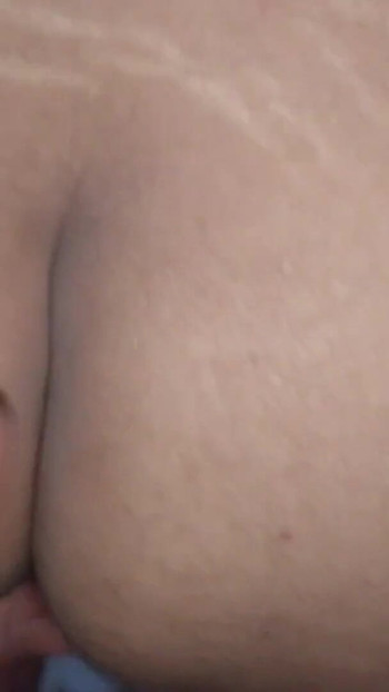 Emotional moment from "Step mother got in the mood after seeing her stepson's cock in the bathroom"