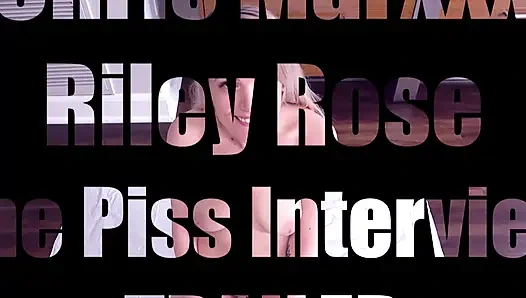 Riley rose: cuplikan wawancara yang bikin dia kencing