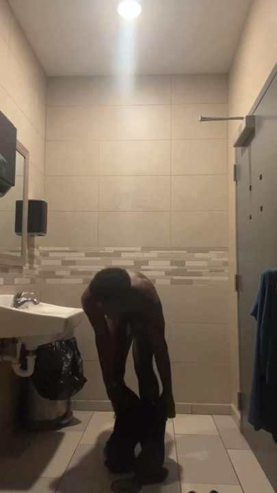 I Started To Have A Lil Bit Of Fun Inna Public Bathroom After I Got Done peeing | Clip 3