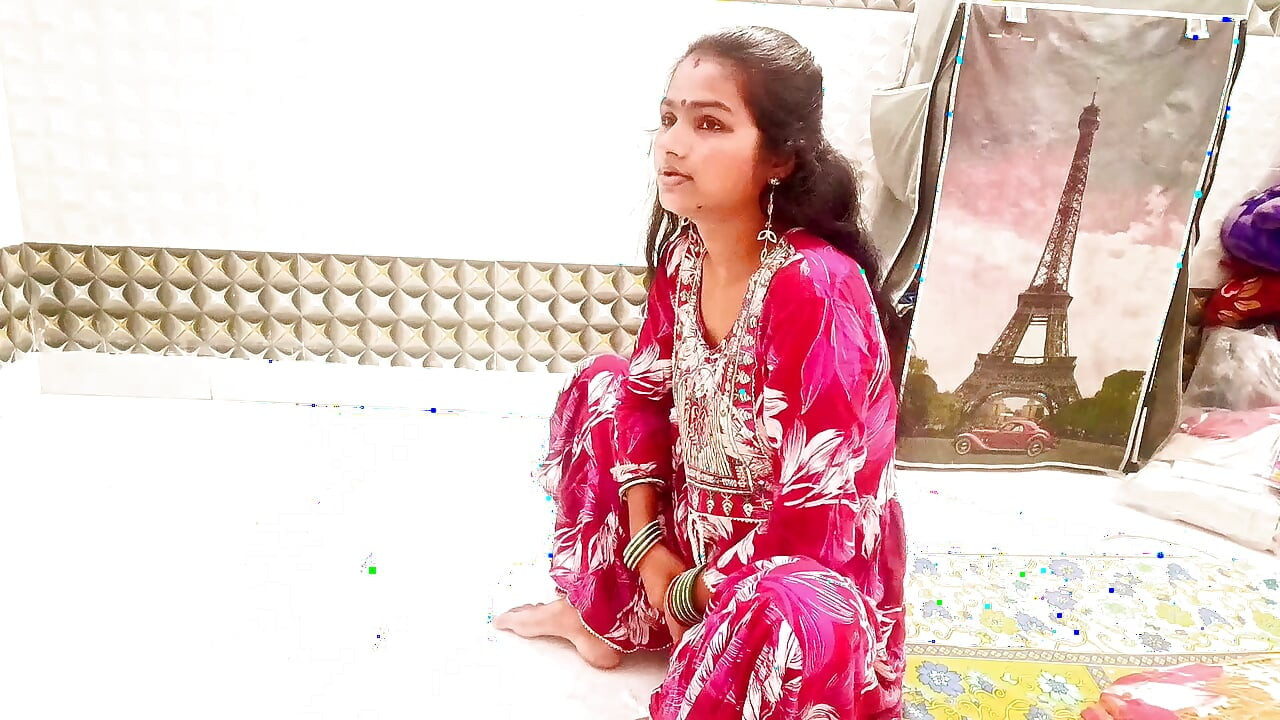Desi Girl Pink Suit Blowjob & Ass Fuck Doggy Style