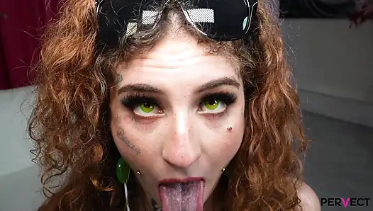 PERVECT Inked baddie miss blazy wird schlampig