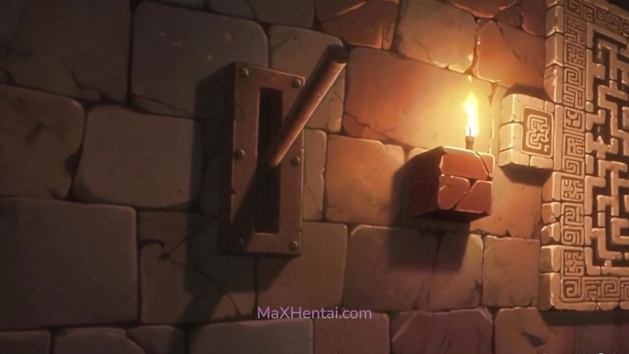 Dangerous Treasure Hunt: Ebony Babe X Crazy Blue Tenta (Hentai Anime)