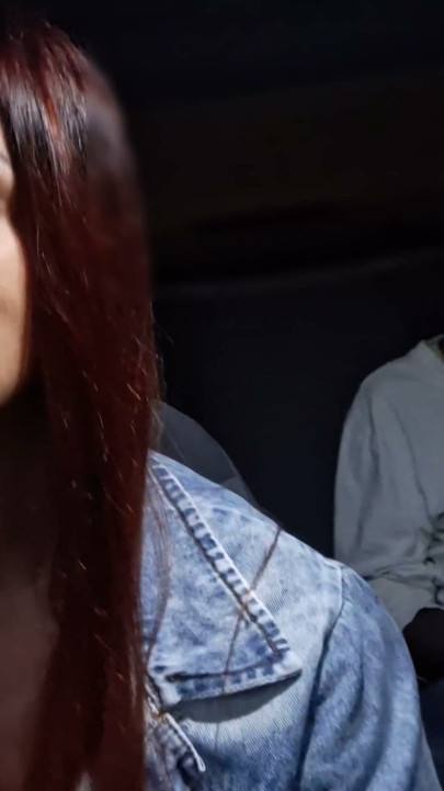Passenger masturbating behind the app driver! | Clip 1
