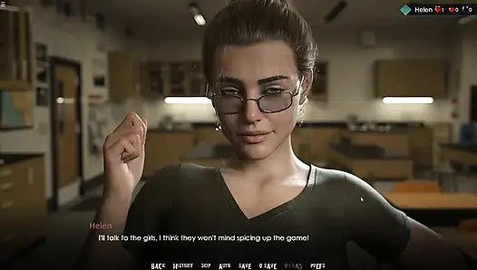 18 Plus Japanese School Boy Fantasyse His Milf Teacher Sexy Boobs And Pussy