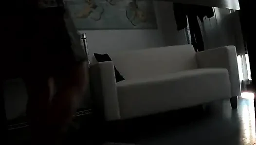 FUCKED IN THE OFFICE ON MY LOVESEAT WITH FAKE CLIENT