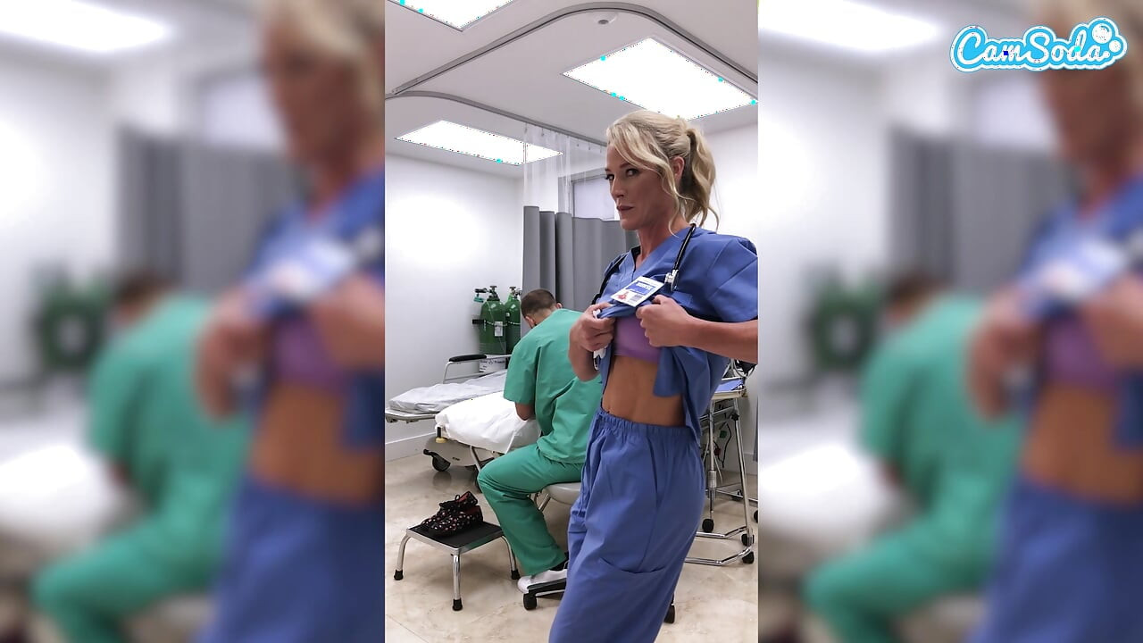 Fit MILF Nurse Gets Fired for Masturbating in the Hospital