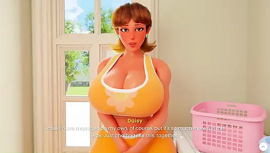 Милфа Daisy All сцена в особняке 4K Дней