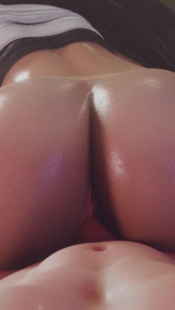 Tifa लंड पर बैठती है बड़ी गांड अंतिम फंतासी 7 पुनर्जन्म