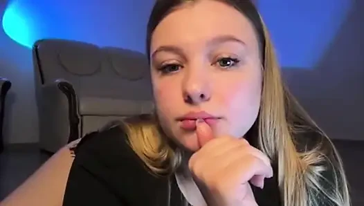 Bouncing huge tits and masturbate fat pussy