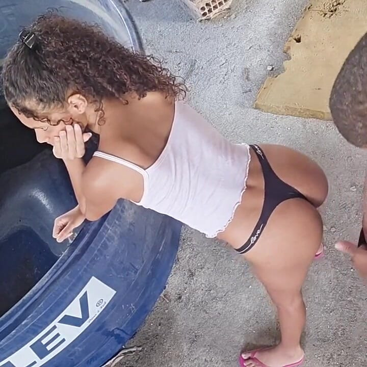 Picking up My Stepsister 100 Anal on the Terrace