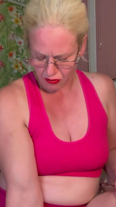 Dumbbell lift, biceps fetish and beg for cum | Clip 1