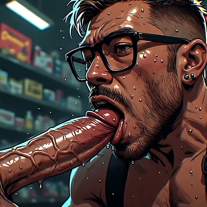 Dirty Talk and Blowjob Art