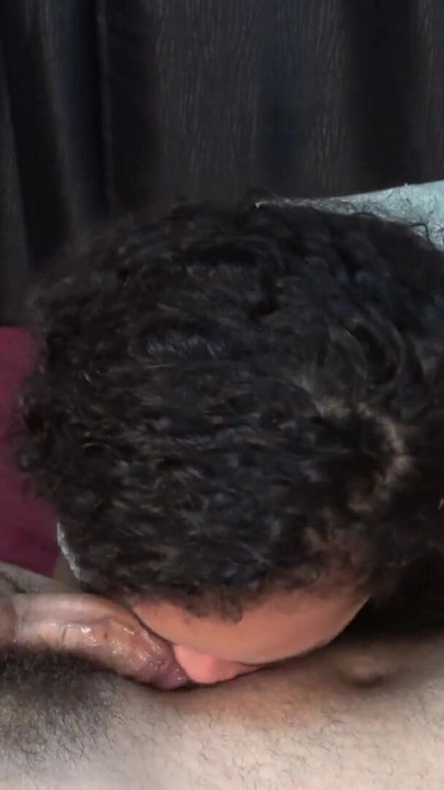 I lick his frenulum until he cums | Clip 1