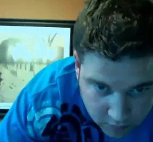 Sexy cub with long dick shooting on table