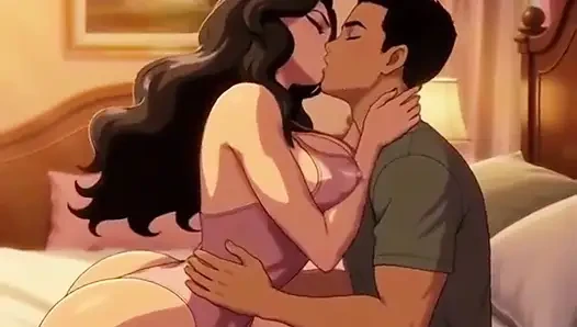 beautiful busty stepmom Elena shares a secret While Dad is away on a business trip