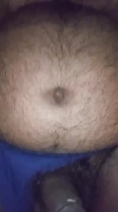 I will have to masturbate alone today, my wife has gone to her parents' house.