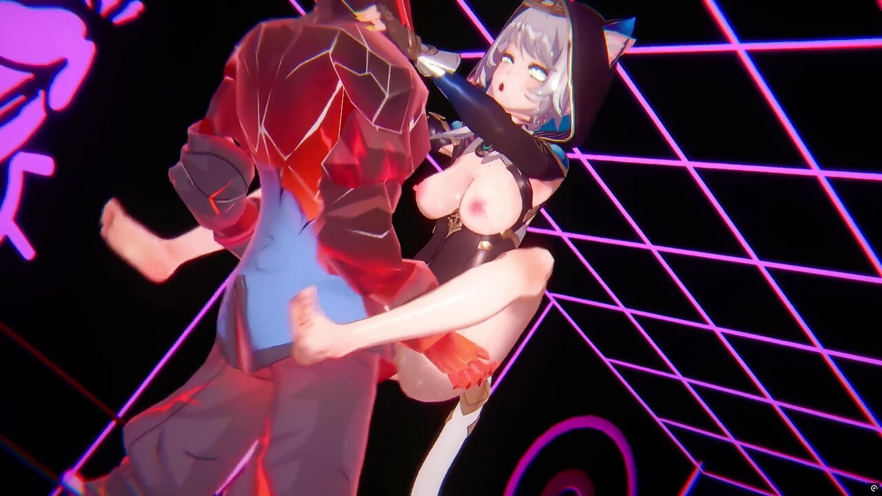 Honkai Star Rail - sex excitat cu pulă neagră și mare - Animații 3D Hentai