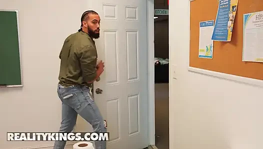 REALITY KINGS - Lucy Lotus’s Lunch Break Gets Hot When She Sucks Off Her Coworker And Takes A Creampie At Work
