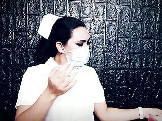 ASMR maschera medica antigas fetish