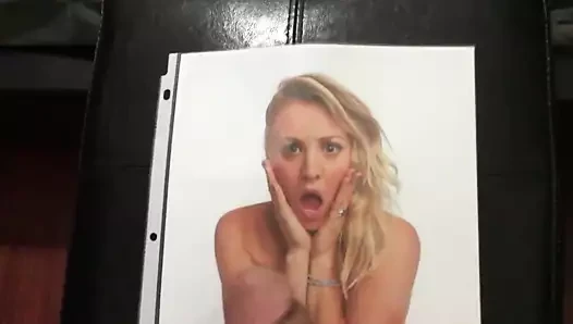 Kaley cuoco cum hyllning