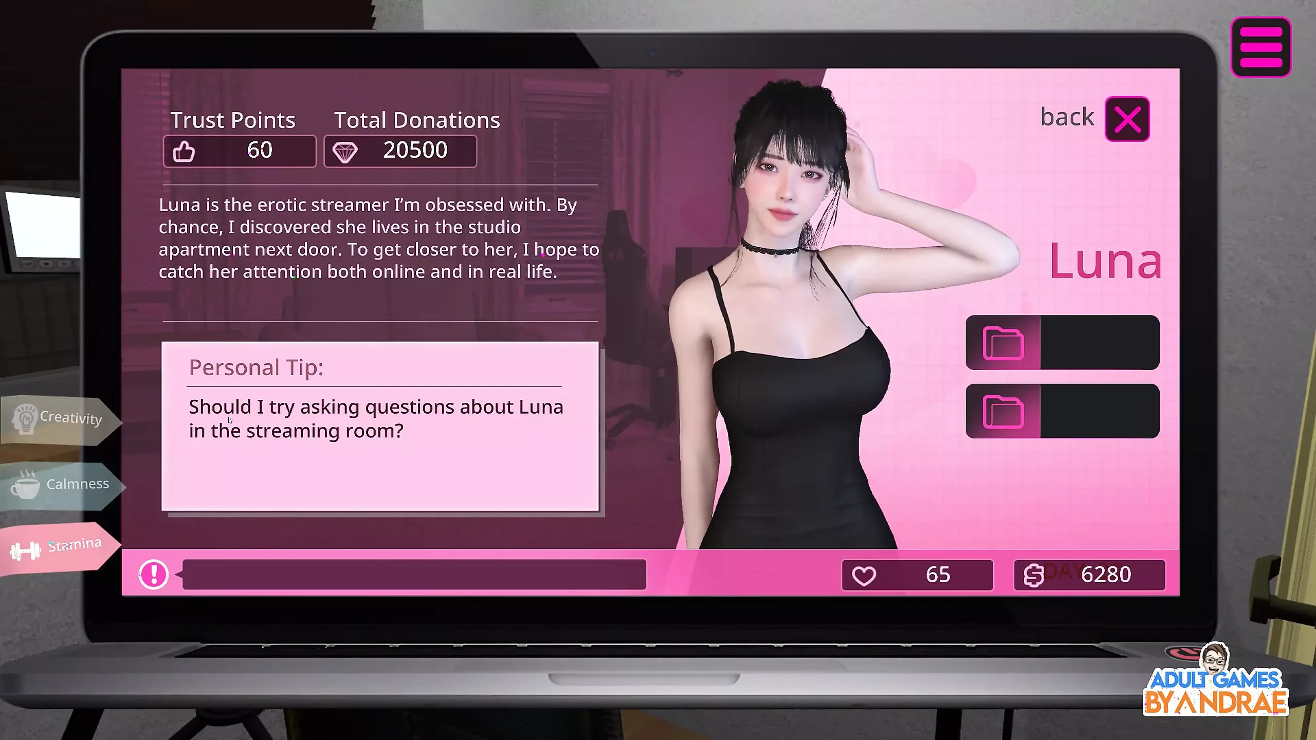 Ep8: Lesbian Sex with Luna and Mion - Female Anchor Next Door