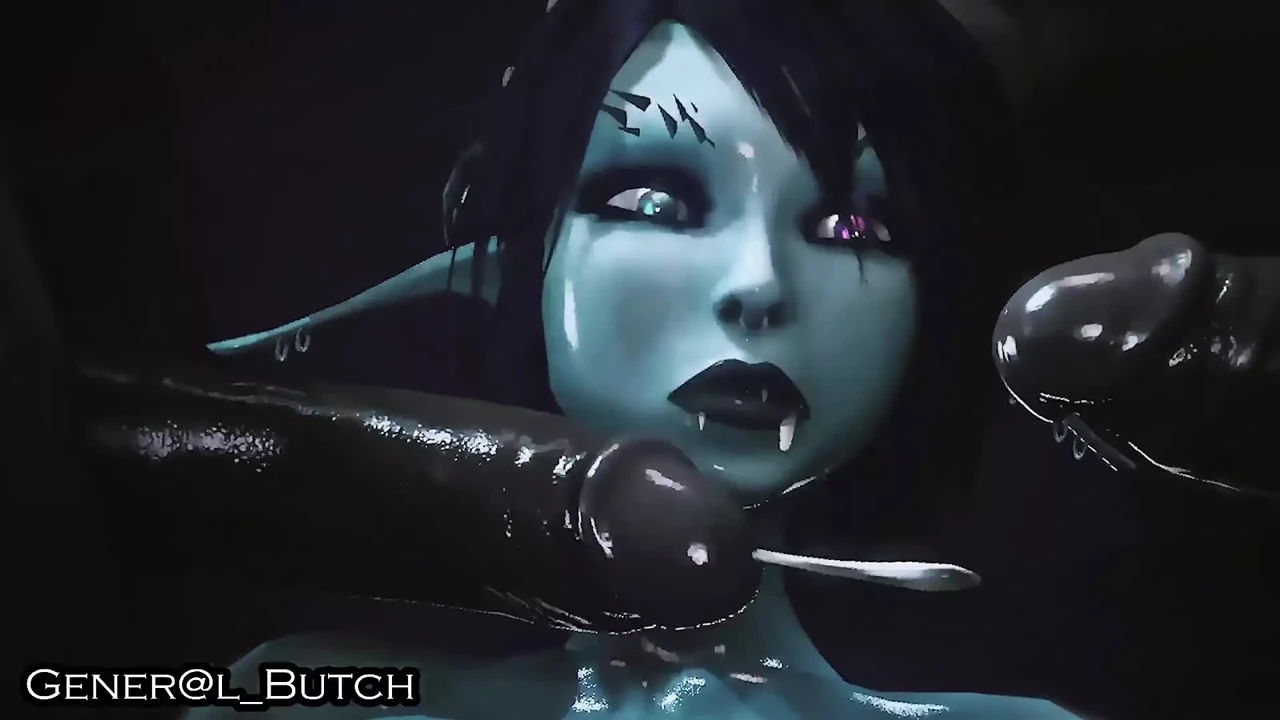 Alien Girl Enjoys Earths BBCs