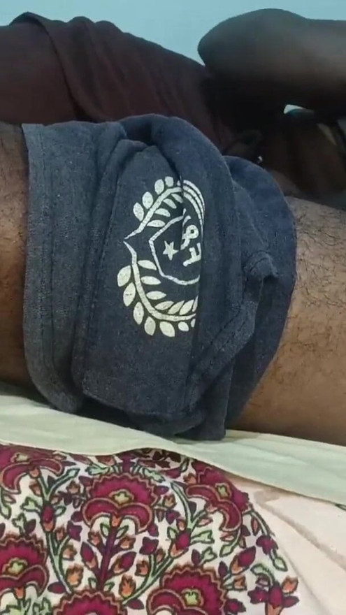 Indian Telugu Desi village honey aunty bowlojab and faking with har hasbends friend | Clip 1