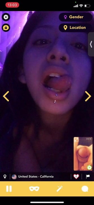 American girl like my cock in camchat
