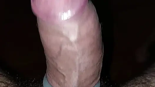 I shake my cock without my hands and jerk off with a cock ring