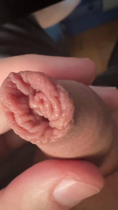 Memorable moment from "Play with my little cock and the long foreskin. (slow motion)"