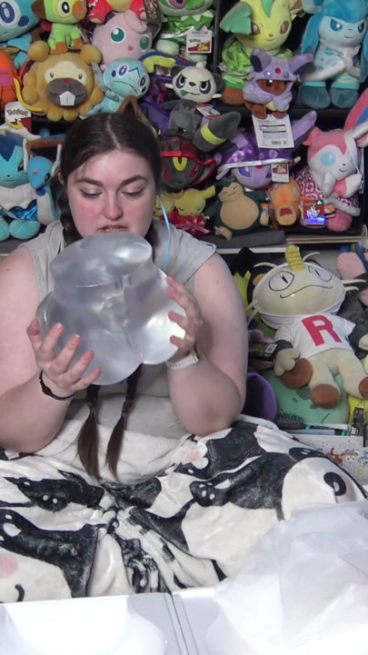 Abby Unboxes Tantaly's Crystal Sex Doll | Clip 1