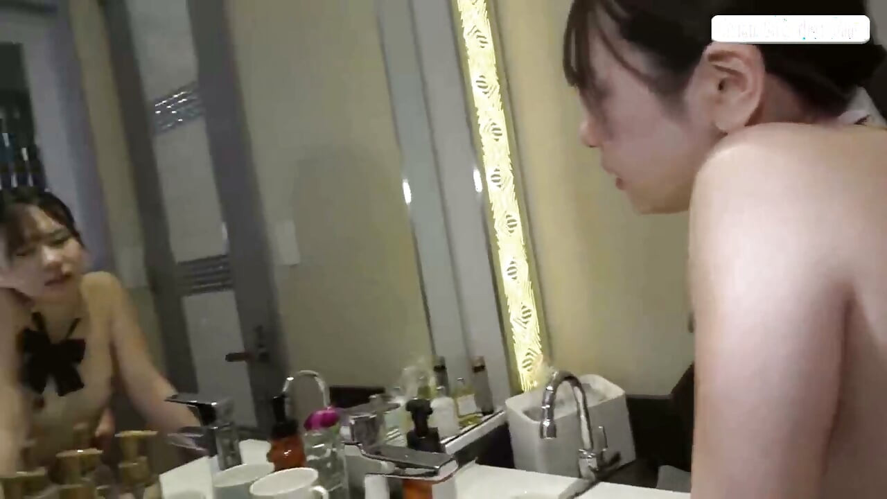 Elegant Fair Skinned Beauty with Clear Skin and Sleek Black Hair Has a Refined Idol Like Look.2nd