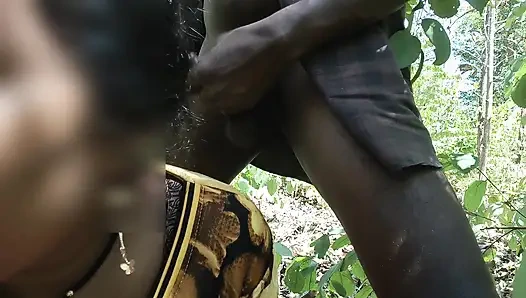 I went to the forest to meet a friend, so I had a lot of fun