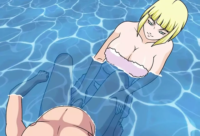 Naruto - Ninja Naruto Trainer - Part 47 - Samui Handjob in the Pool by Loveskysanx