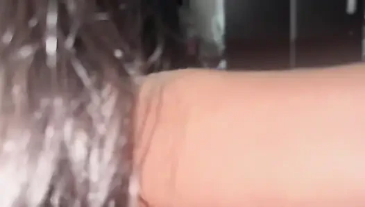 I was naked in bed my husband saw it and couldn't resist, fell on his mouth and put the in.