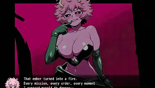 Раздели в действии продажные операции Mina - Лас Сладостосас Tetas De Mina Ashido De My Hero Academy