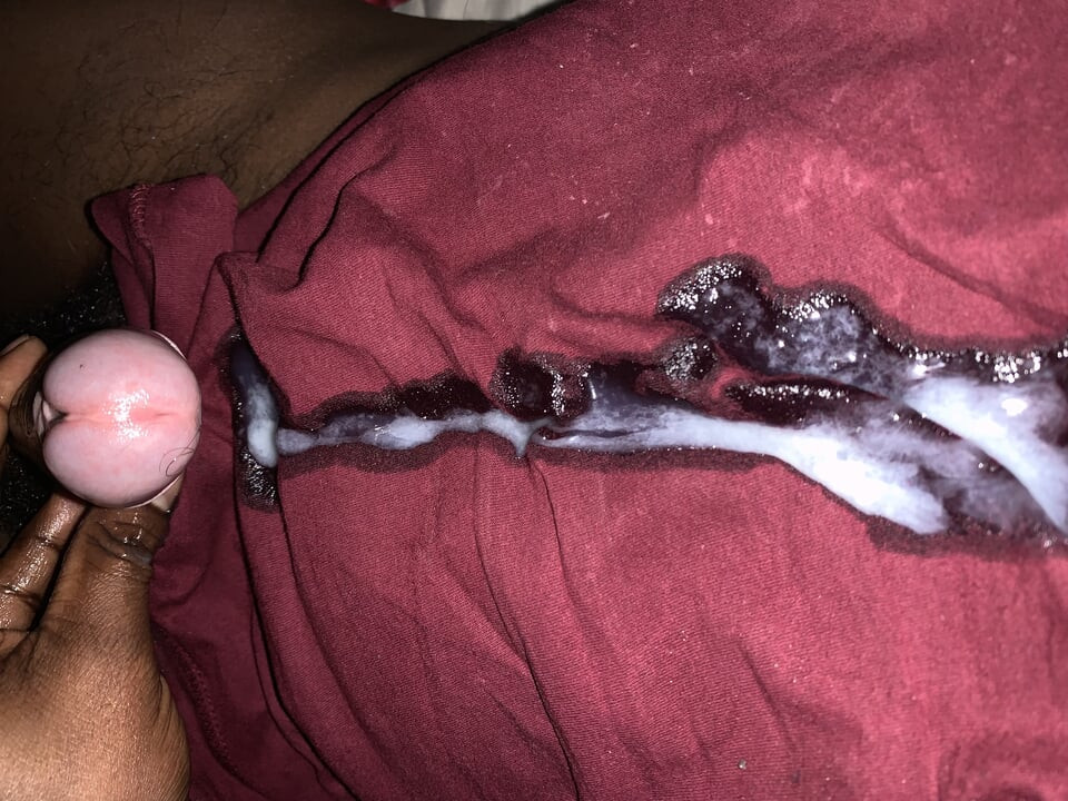 Oljemassage med spermasprut 7
