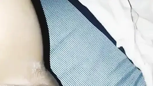 Glückliche familie und ich trage das rosa höschen der familie, lanka paar video