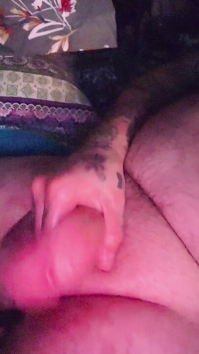 Watching porn and getting my dick hard