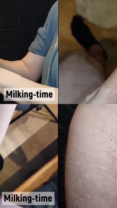 Memorable moment from "There's Dicks Everywhere! Split-Screen Cumpilation 2 (Milking-time)"