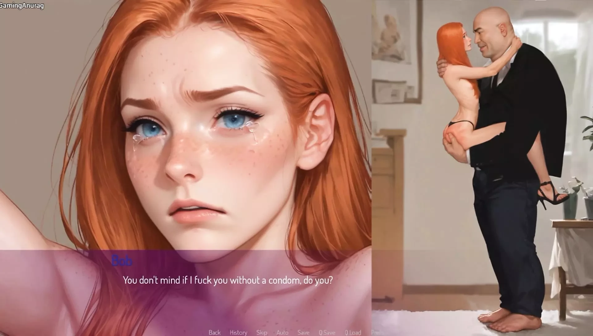 Неверная жена жестко от соседа и - 3D анимация - Mila AI