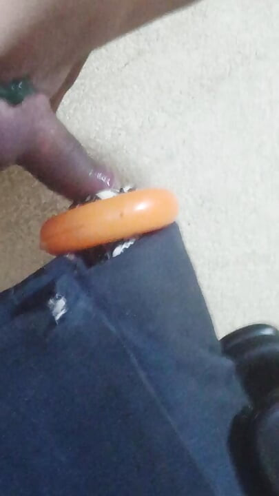 Skinny Guy Masturbating At Home