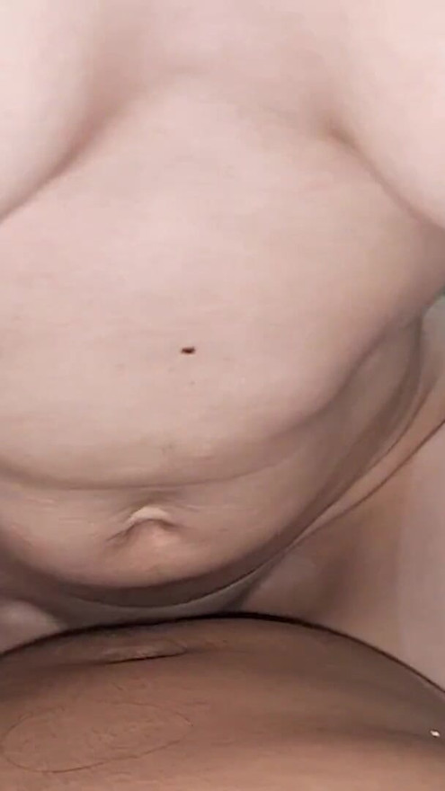 Hot MILF fucked by roommate before going to bed | Clip 1