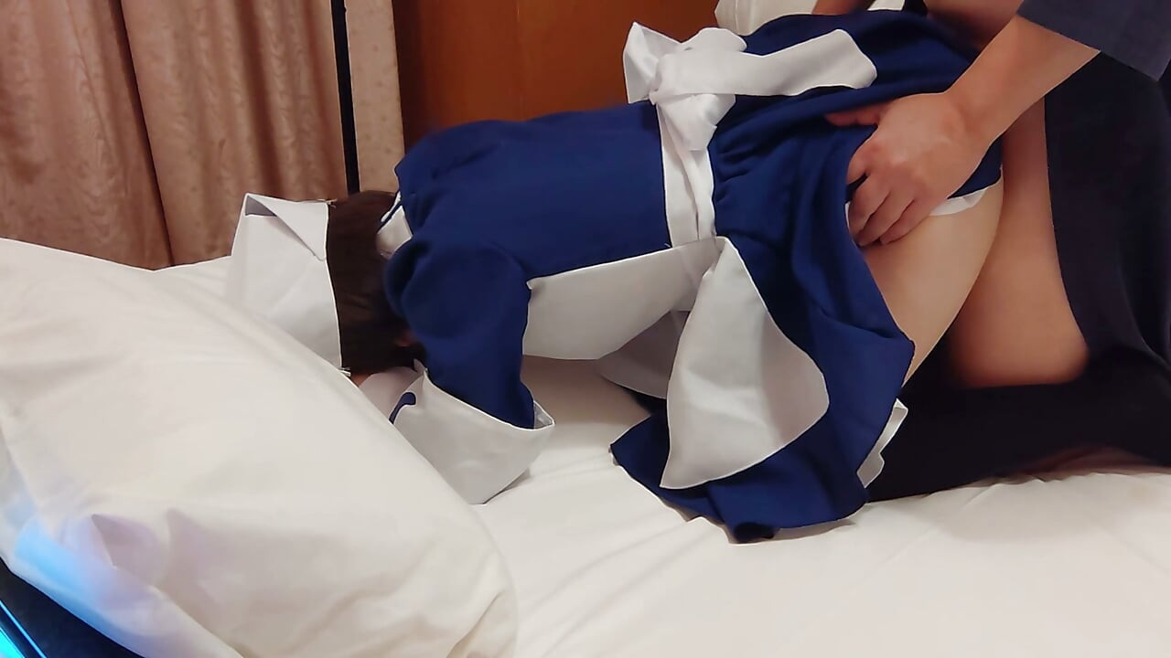 I Want to Make Out with a Cute Cosplay Girl on the Sofa, I Want to Penetrate Her From Behind and Cum Inside Her